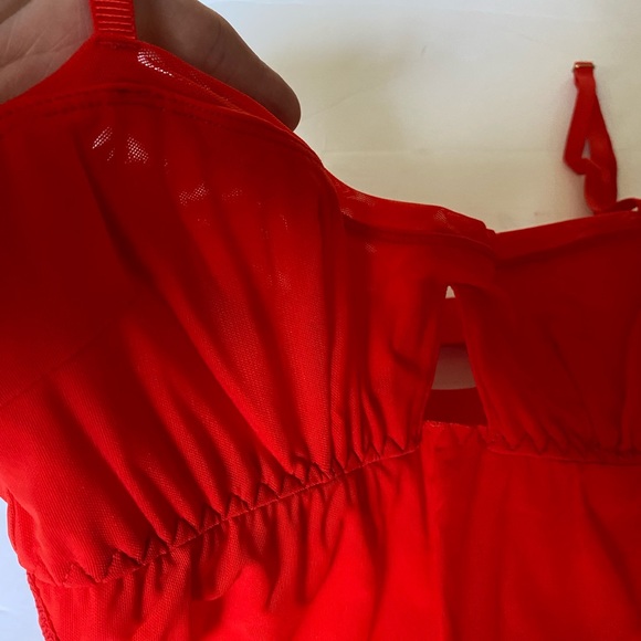 We are HAH/Revolve Under The Wire Bodysuit Red Size M - Picture 11 of 16
